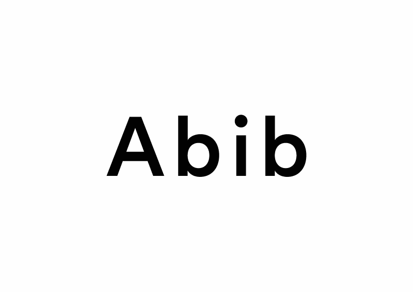 Abib（アビブ）ヒアルロニックブームラインのセラムとクリームをまとめて紹介するロゴ入りビジュアル。数量限定発売と日本橋でのポップアップストア開催を告知。